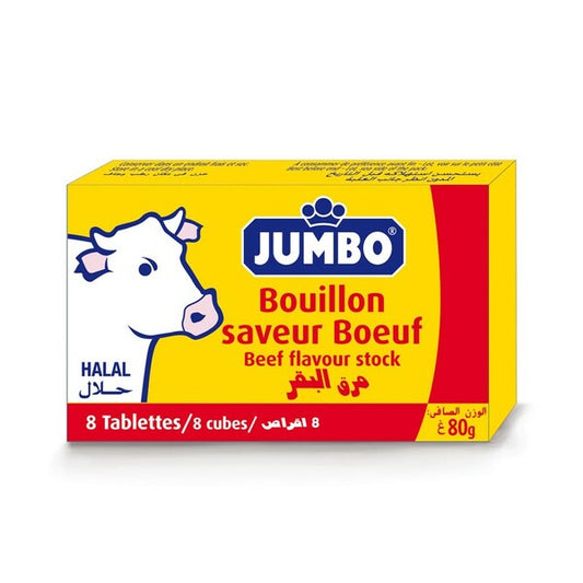 Bouillons x8 boeuf 80g Jumbo