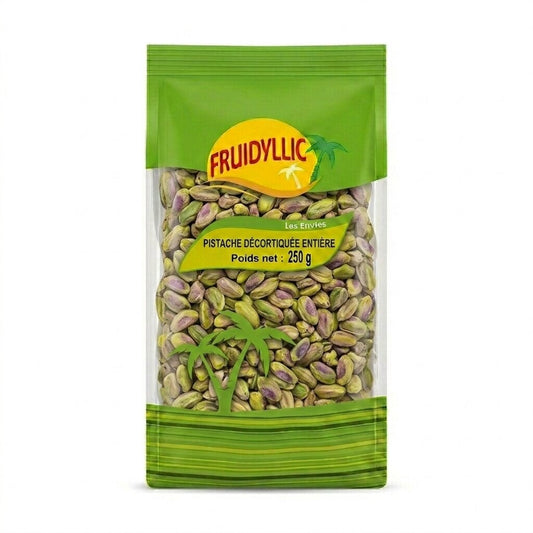 Pistaches Crues Décortiquées 250g – Fruidyllic