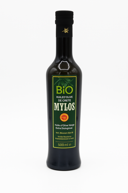 Huile d’Olive Vierge Extra Bio Mylos 500 ml