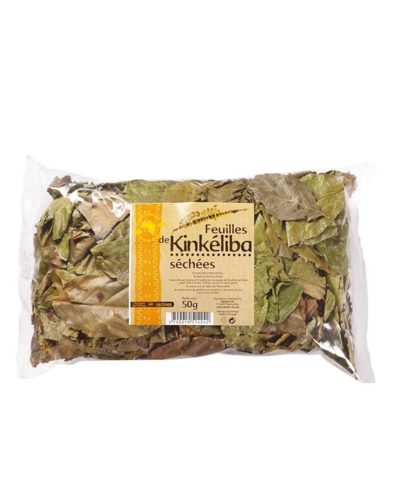 Feuilles de kinkeliba séchées 50 g - Racines