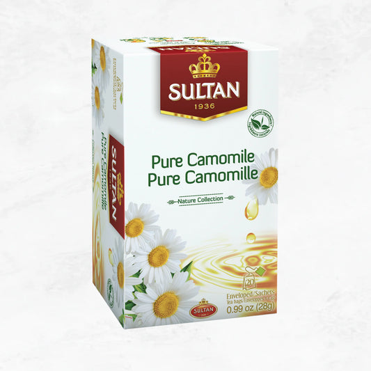 Infusion Camomille Pure 20 sachets - Sultan - Epicerie Barakka
