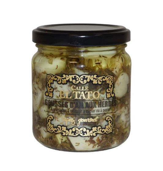 Gousses d’ail aux herbes 200 ml – El Tato