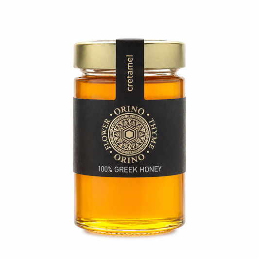 Miel de Thym et herbe sauvage de Grèce 250 g – Grecian Orino - Epicerie Barakka