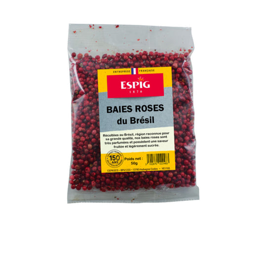 Baies roses du Brésil 50 g - Espig