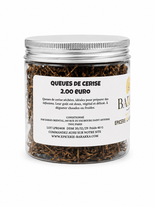 Queues de Cerise Séchées – 40 g