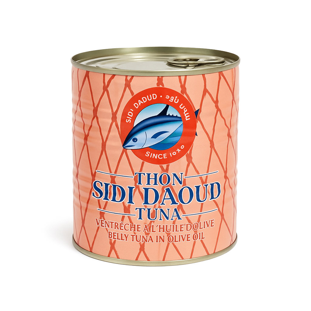 Thon à l’huile d’olive 750 g – Sidi Daoud