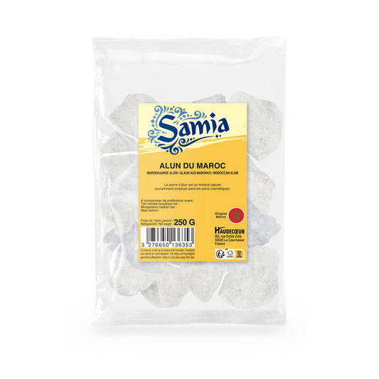 Pierre d’alun du Maroc 250g - Samia - Epicerie Barakka