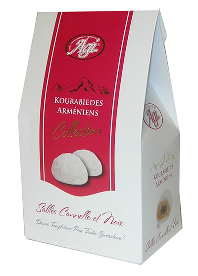 Kourabiedes arméniens – Sablés cannelle et noix 200g - Perles d’Arménie Collection - Epicerie Barakka