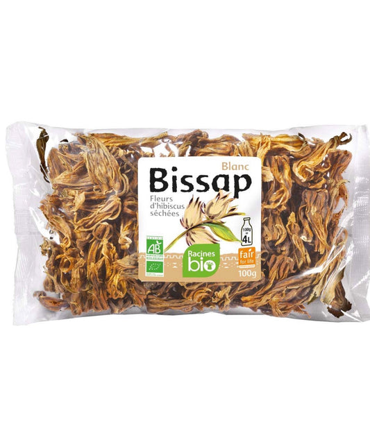Hibiscus Bissap blanc bio 100 g – Racines bio