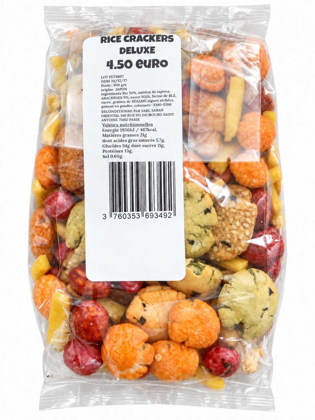 Rice Crackers Deluxe – 300g - Epicerie Barakka