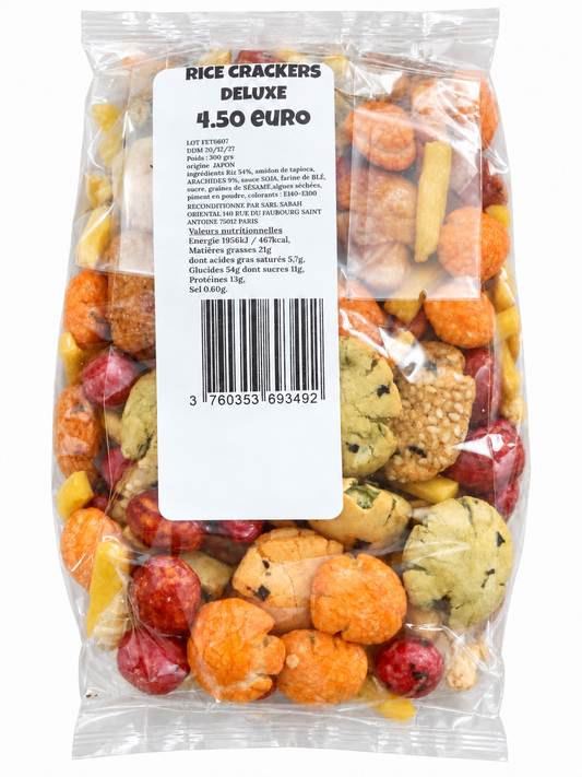 Rice Crackers Deluxe – 300g - Epicerie Barakka