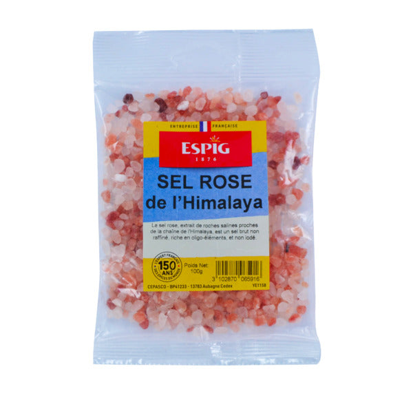 Sel rose de l’Himalaya 100 g - Espig