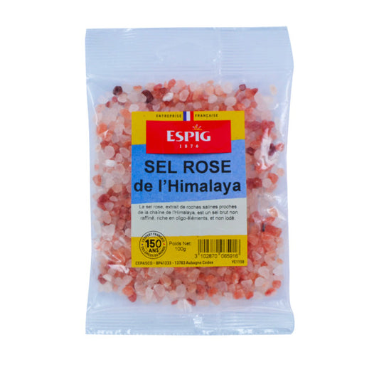 Sel rose de l’Himalaya 100 g - Espig