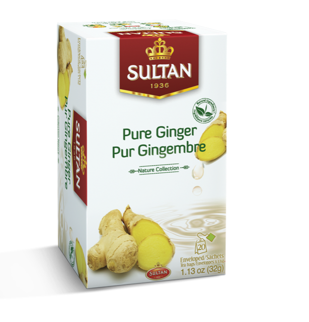 Infusion Gingembre Pur 20 sachets - Sultan - Epicerie Barakka