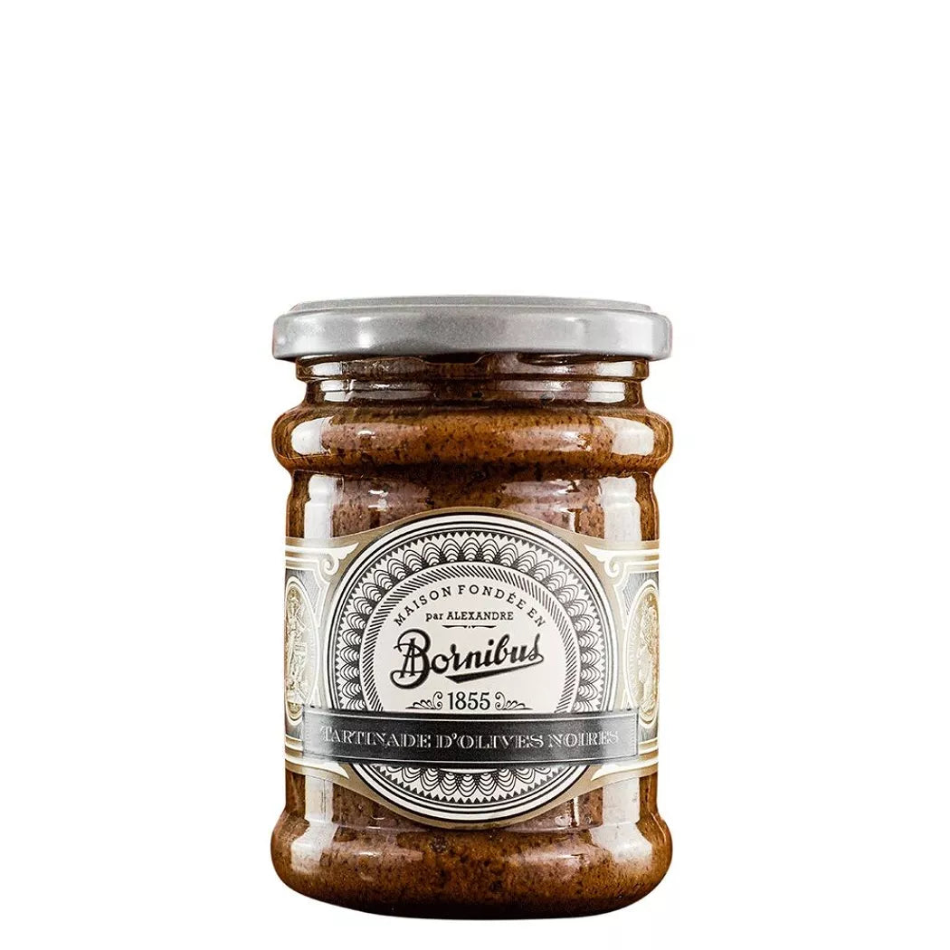 Tartinade d’Olives Noires 250 g - Bornibus