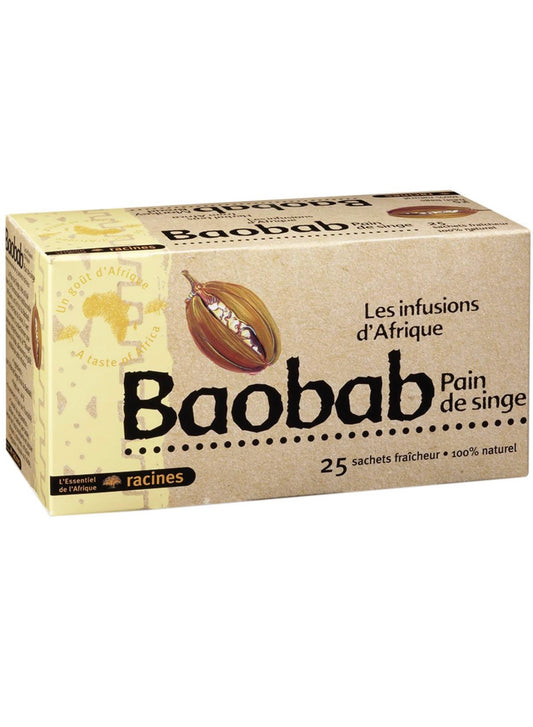 Infusion baobab 25 sachets - Racines