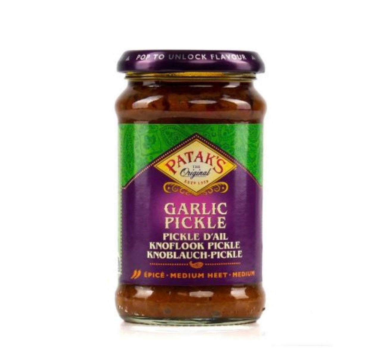 Pickle d’Ail 283 g - Patak’s Original