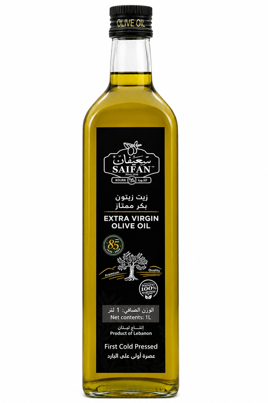 Huile d’olive vierge extra du Liban 1 L – Saifan