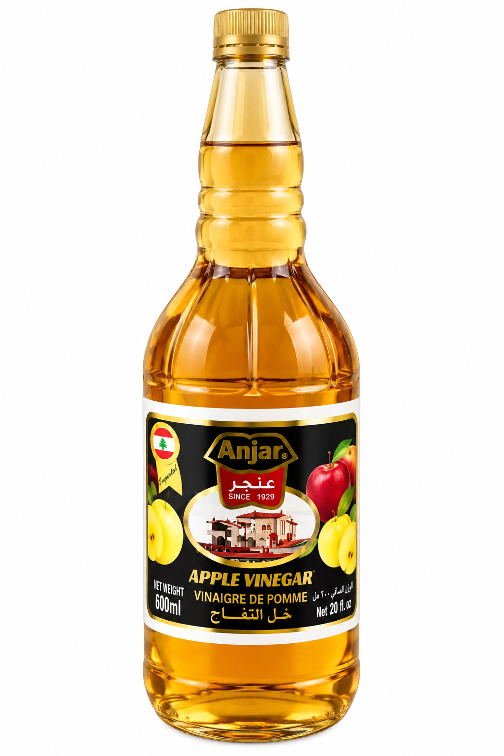 Vinaigre de pomme 600 ml - Anjar