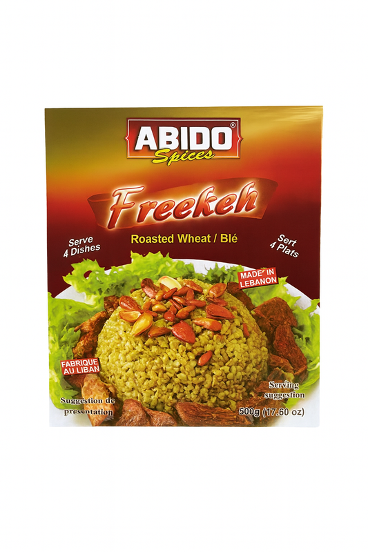 Freekeh Blé vert grillé du Liban 500g - Abido