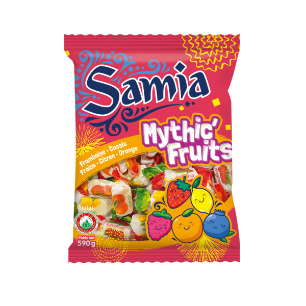Bonbons Mythic’ Fruits Halal 590g - Samia - Epicerie Barakka