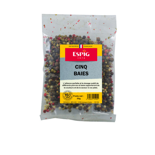 Cinq baies 50 g - Espig