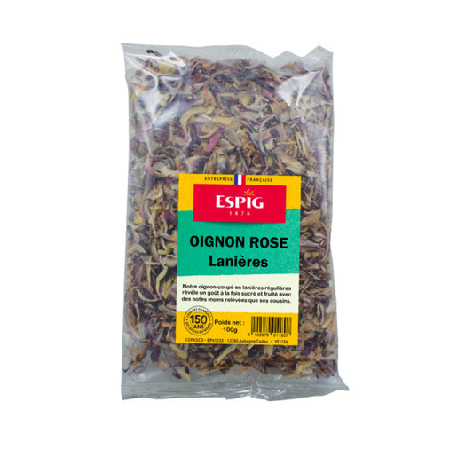 Oignon rose lanières 100 g - Espig