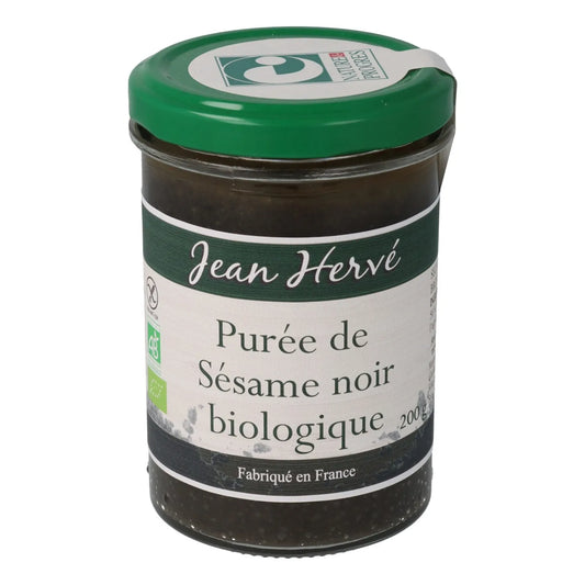 Purée de sésame noir bio 180 g - Jean Hervé