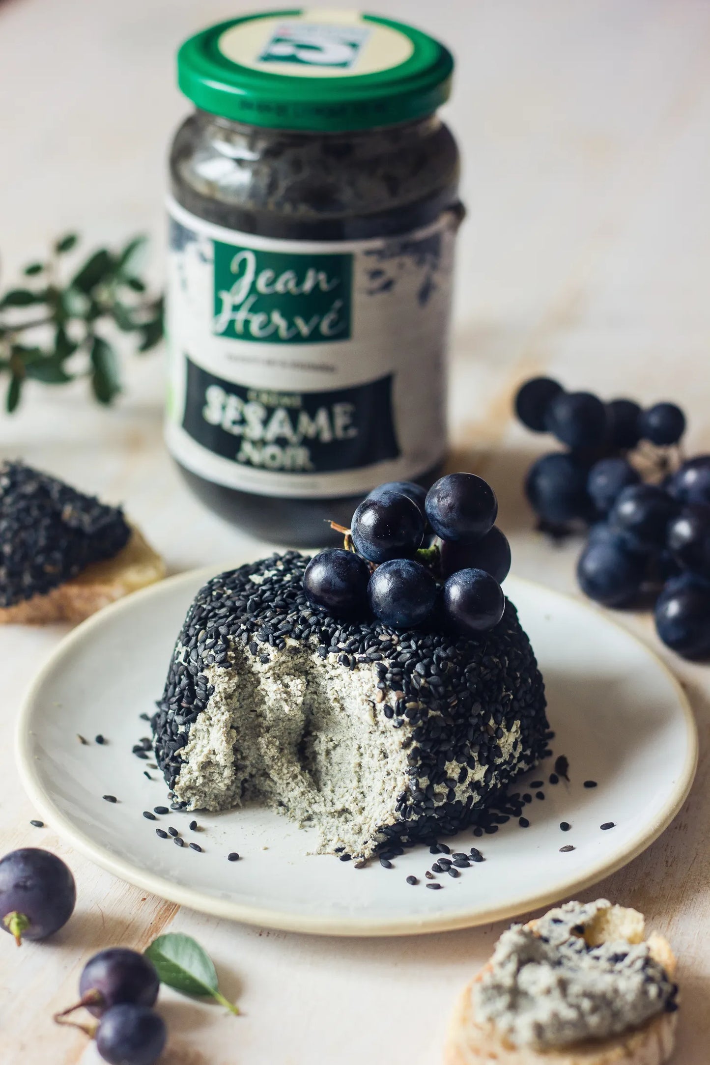 Purée de sésame noir bio 180 g - Jean Hervé