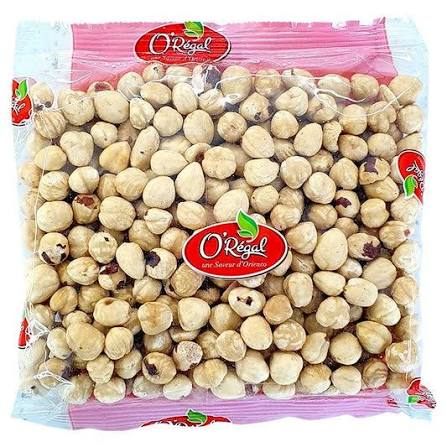 Noisettes décortiquées, émondées et crues 400 g - O’Régal