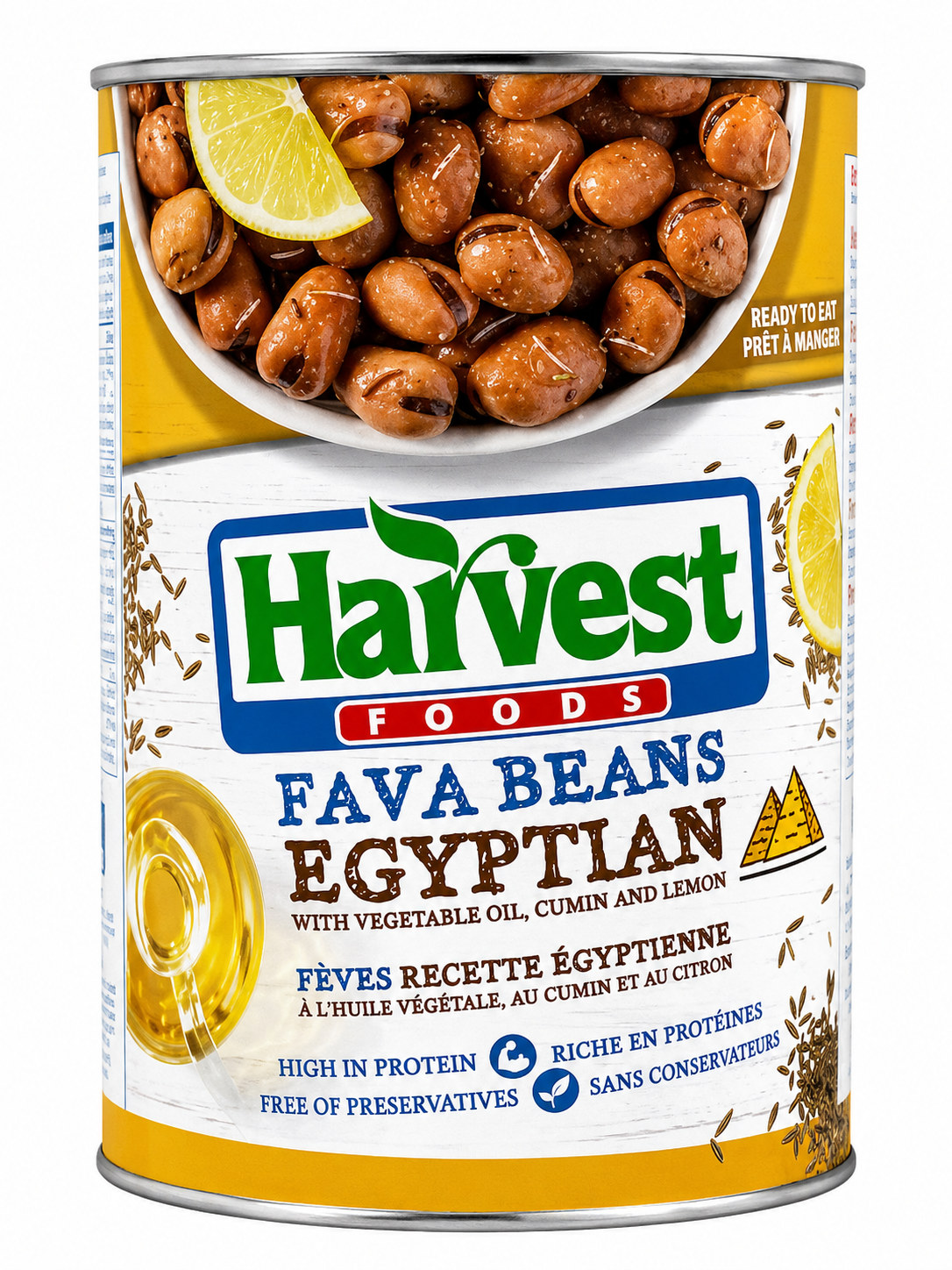 Fève « foul » recette Égyptienne 400g - Harvest - Epicerie Barakka