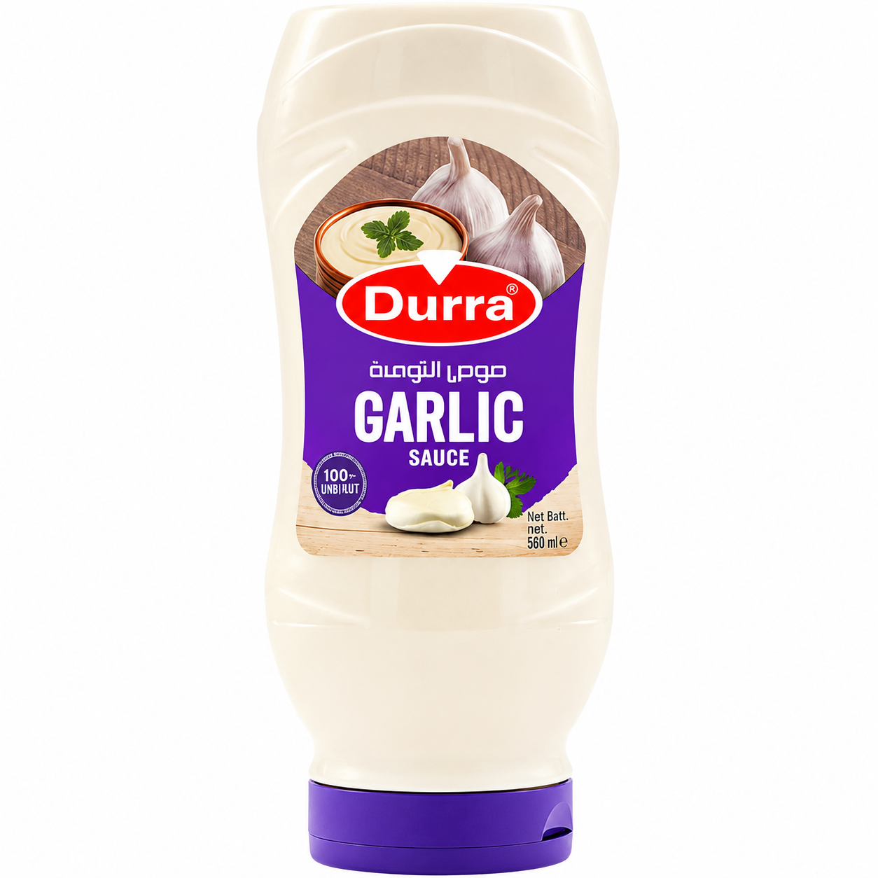 Garlic sauce l’ail 560ml - Durra