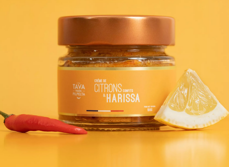 Crème de citron confits à l'Harissa - Epicerie Barakka