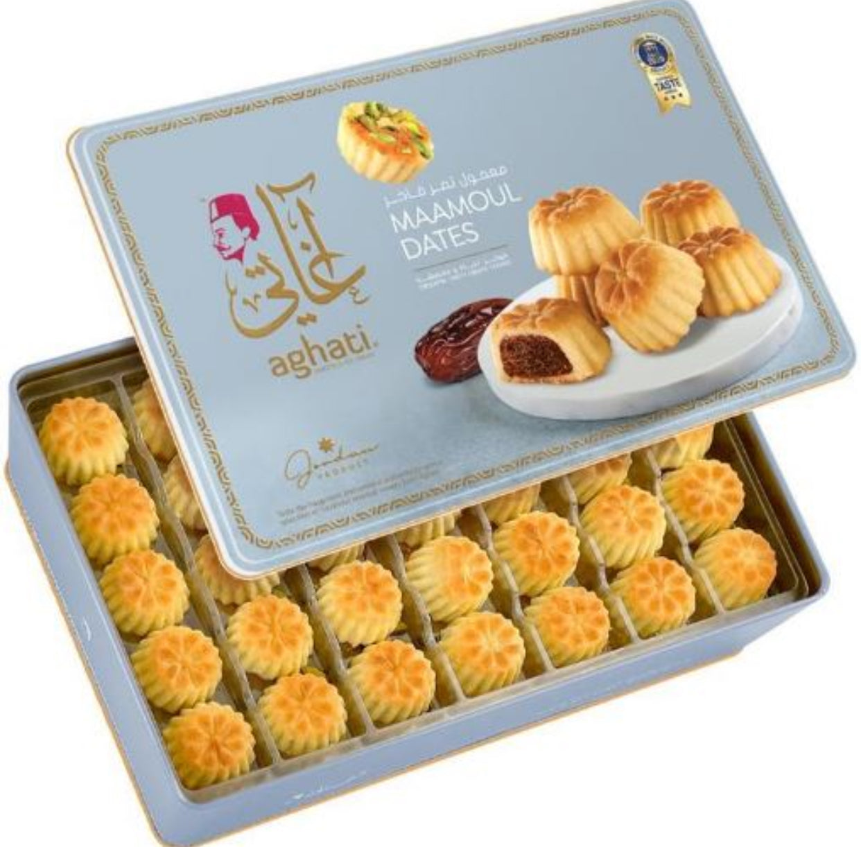 Aghati Maamoul Super Dates 500g - Epicerie Barakka