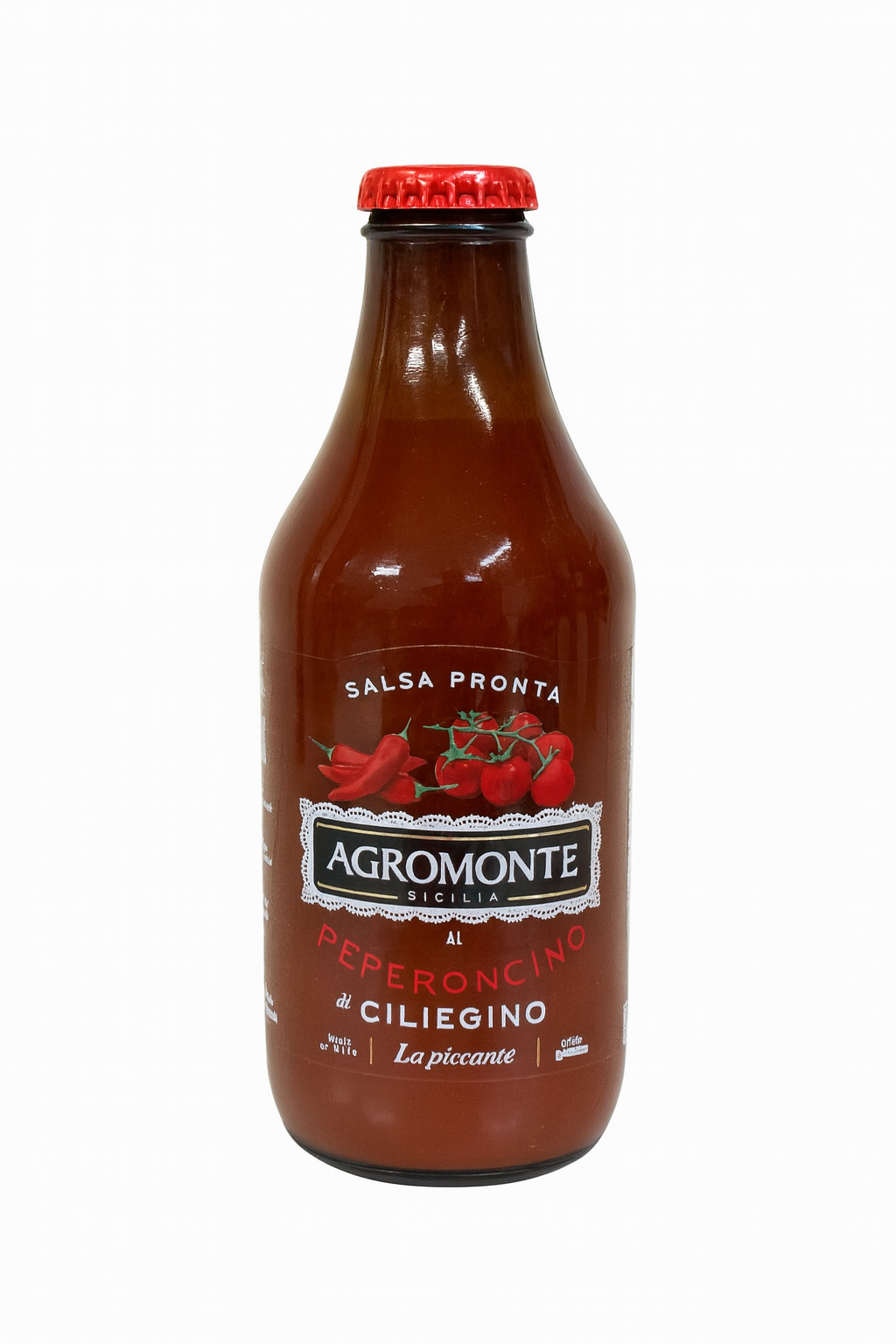 Sauce Tomate Cerise Piquante 330g – Agromonte - Epicerie Barakka