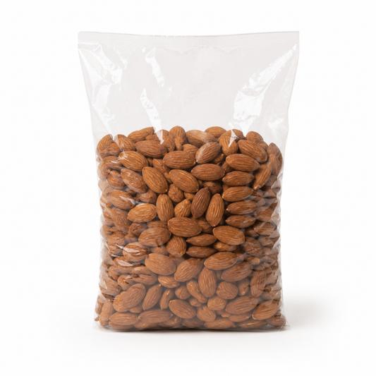 Amandes grillées sans sel de Grèce 600 g en sachet naturel - Épicerie Barakka