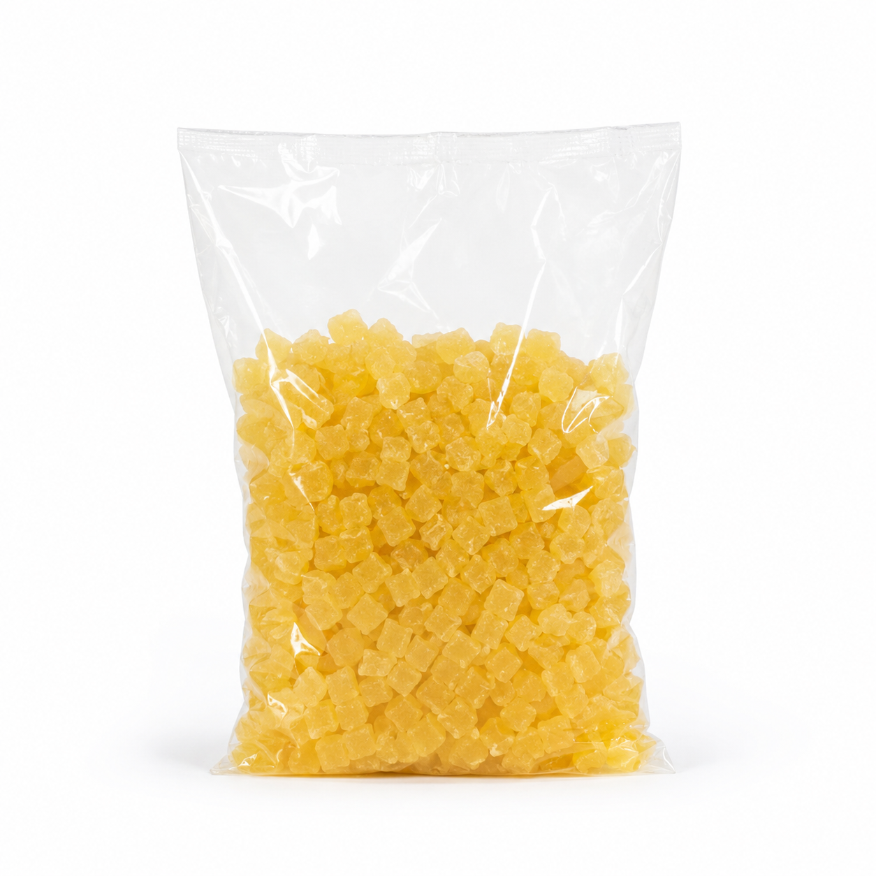 Ananas déshydraté en cubes 300 g en sachet naturel - Épicerie Barakka