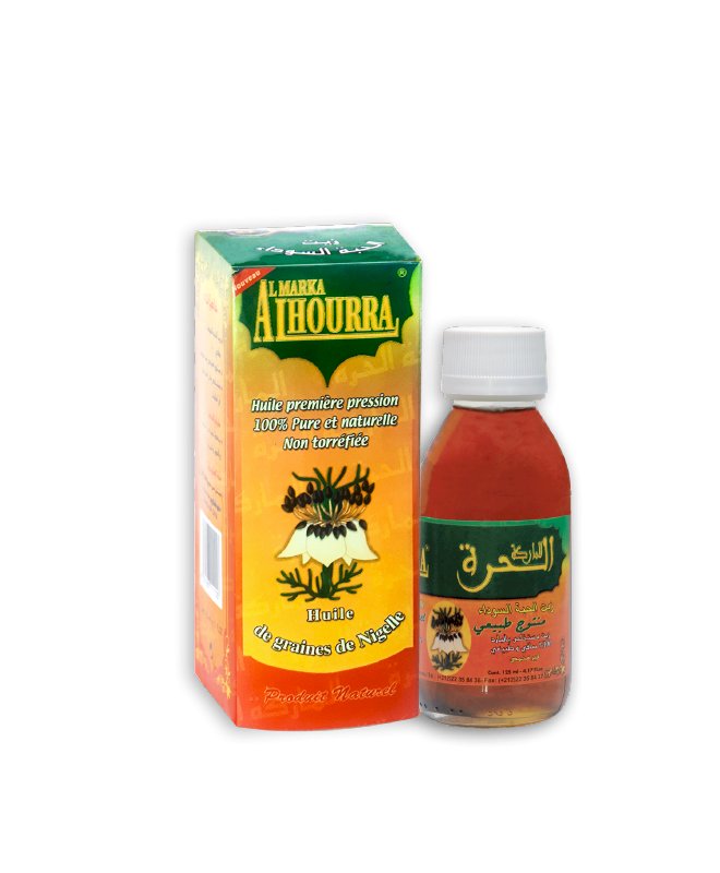 Huile de Graines de Nigelle 100 % Pure & Naturelle 60ml - Epicerie Barakka