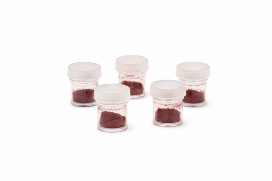 Safran en poudre – Lot de 5 flacons × 0,1 g (0,5 g total) - Epicerie Barakka