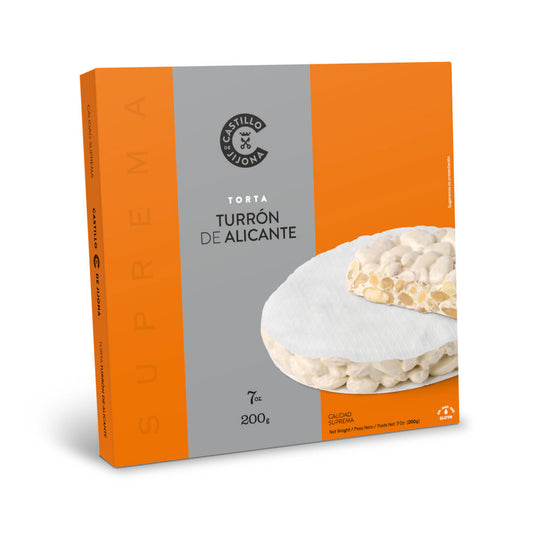 Torta Turron de Alicante 200g – Castillo de Jijona - Epicerie Barakka