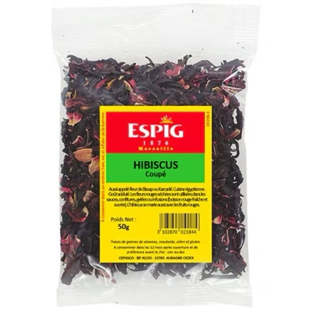 Hibiscus 50g - Epicerie Barakka