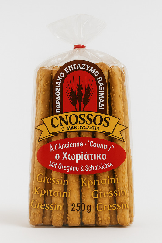 Gressins Grecs À l’Ancienne 250g – Cnossos - Epicerie Barakka