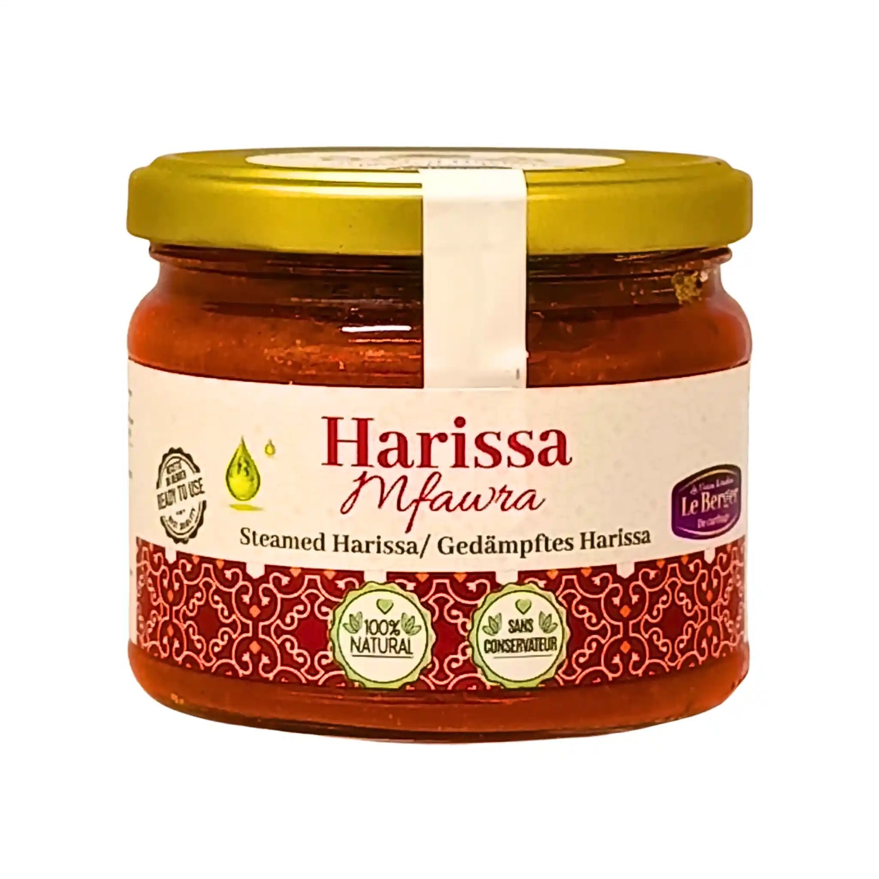 Harissa Mfawra 280g - TUNISIE - Epicerie Barakka