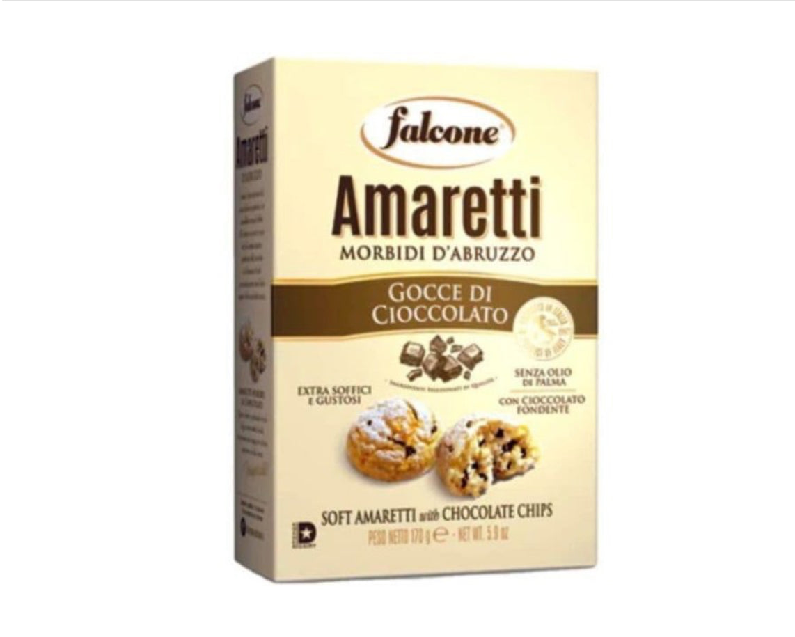 Amaretti Moelleux aux Pépites de Chocolat 170g - Epicerie Barakka