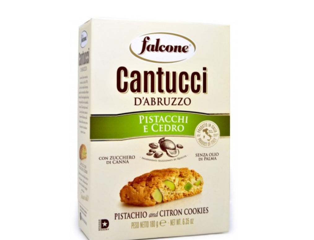 Cantucci d’Abruzzo Pistaches & Cédrat 180g - Epicerie Barakka
