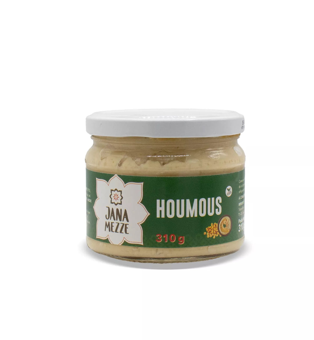 Houmous Nature 310 g - Epicerie Barakka