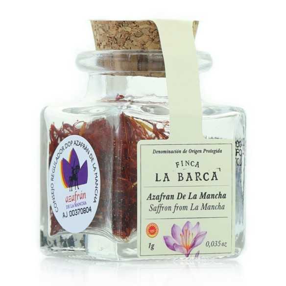 Safran de La Mancha D.O.P 1g – Finca La Barca - Epicerie Barakka