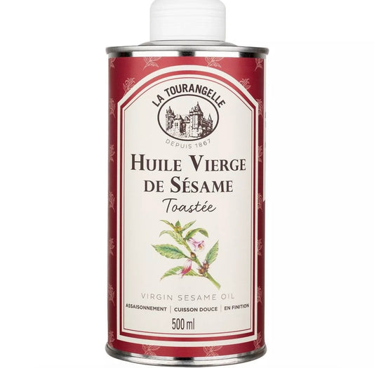 Huile Vierge de Sésame Toastée 500 ml – La Tourangelle - Epicerie Barakka