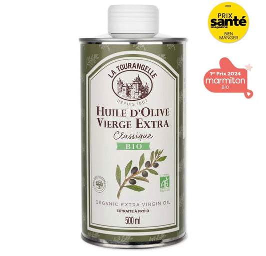 Huile d’Olive Vierge Extra Classique BIO 500 ml – La Tourangelle - Epicerie Barakka