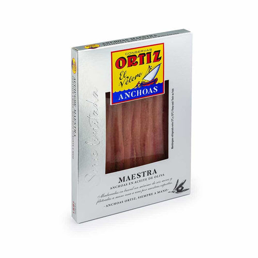 Filet d’anchois « maestra » 100g Ortiz - Epicerie Barakka